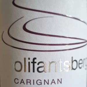Olifantsberg Carignan 2020